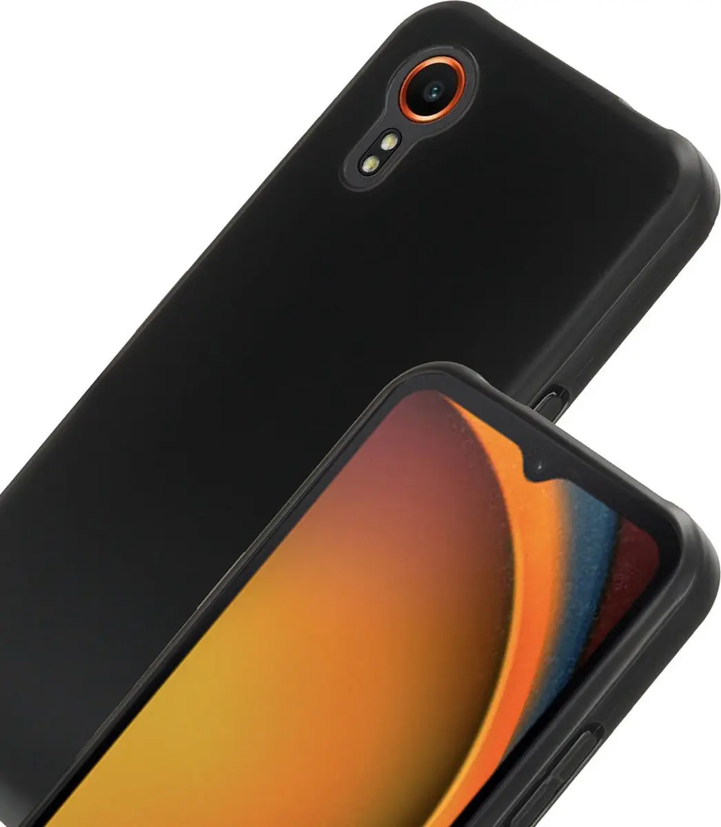 Mobiparts MP-126037 Hoesje Samsung Galaxy Xcover 7 - Zacht TPU - Zwart