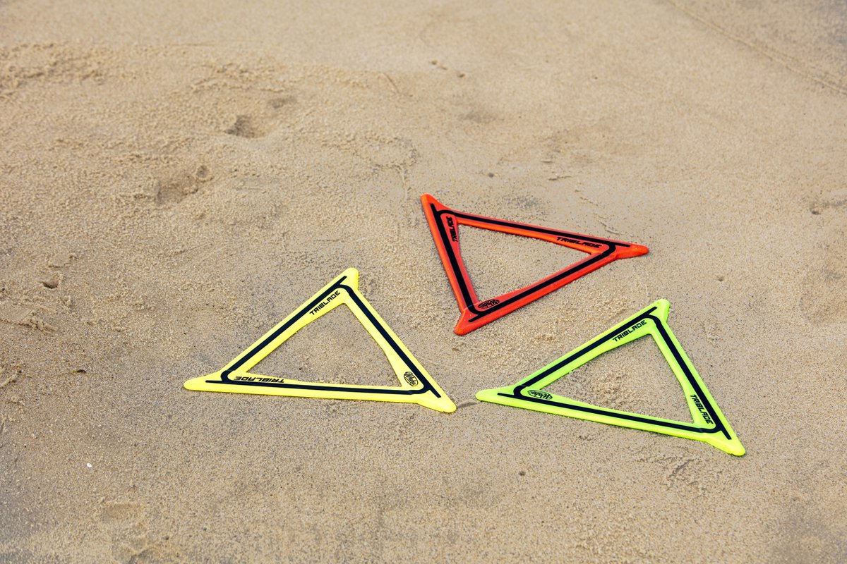 Wahu Triblade Boomerang - Vang- en werpspel - Rood