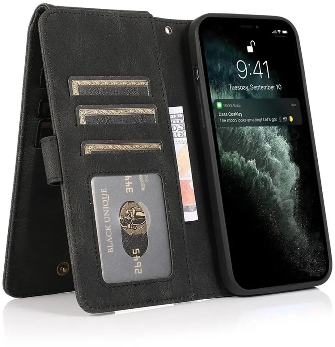 MobiQ 46-00332 Wallet Hoesje iPhone 16 Pro