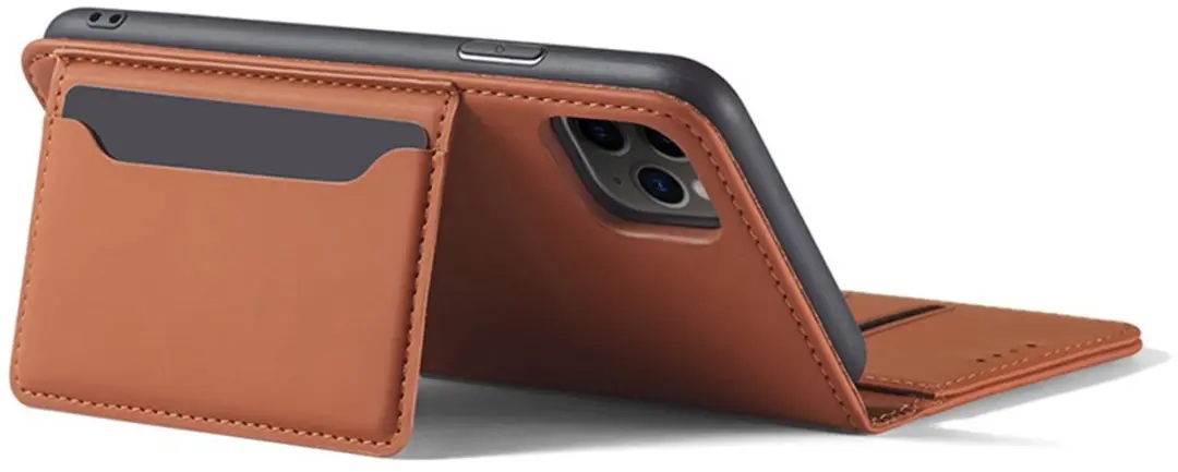 MobiQ Fashion Wallet Case iPhone 16 Pro Max 46-00435 - Zwart
