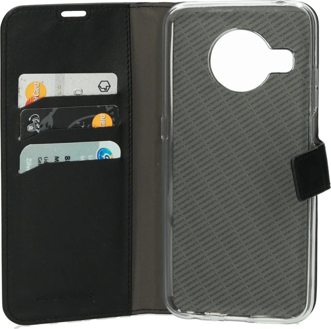 Mobiparts MP-116794 Hoesje Nokia X10/X20 - Wallet - Eco Leer - Zwart