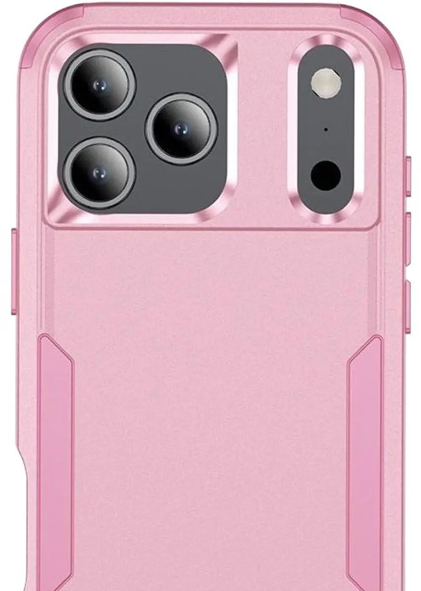 MobiQ Layered Armor Hoesje 46-01491 - iPhone 17 Pro Max - Roze