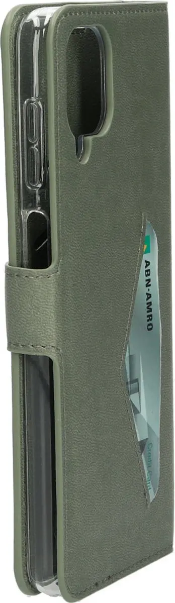 Mobiparts MP-113021 Hoesje Samsung Galaxy A12 - Wallet - Groen