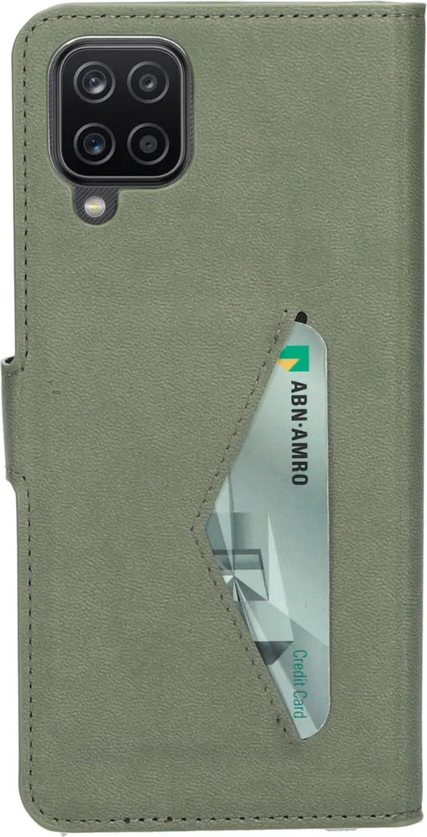 Mobiparts MP-113021 Hoesje Samsung Galaxy A12 - Wallet - Groen