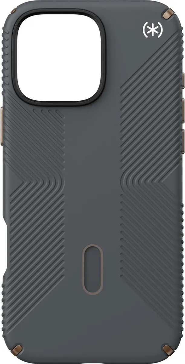 Speck Presidio2 Grip 150725-3212 Hoesje - iPhone 16 Pro Max - Grijs