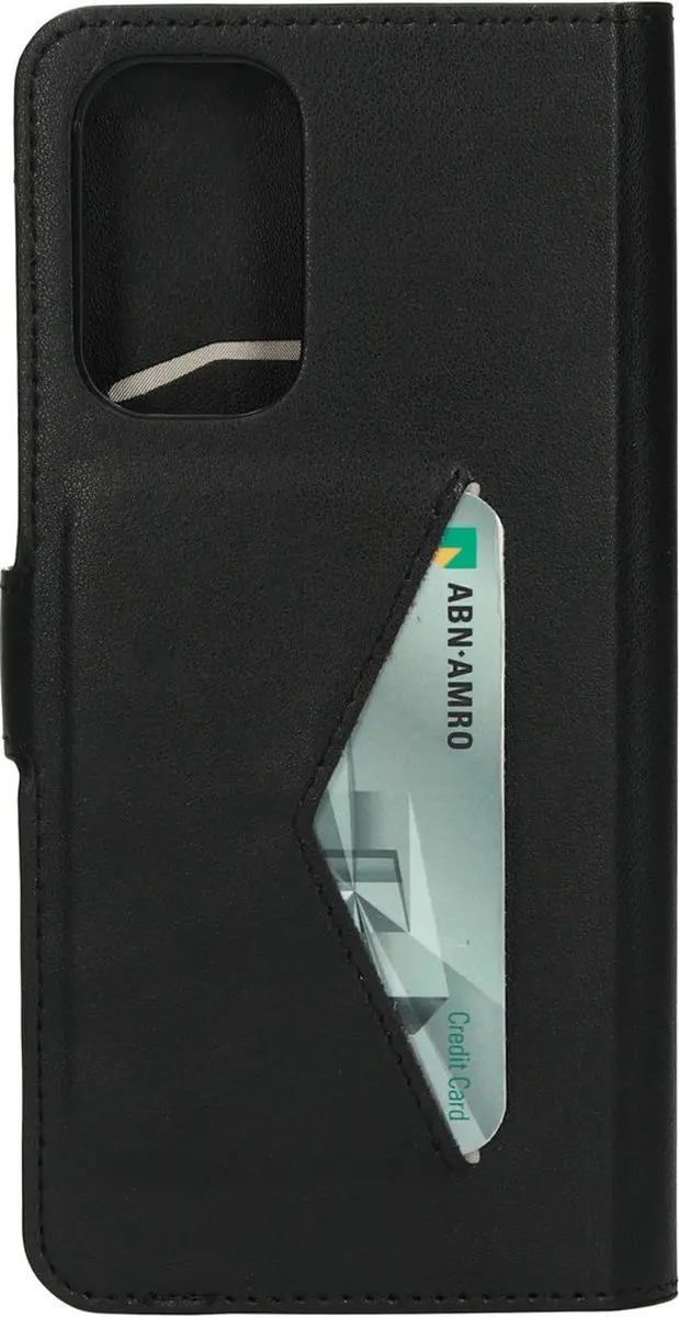 Mobiparts MP-122258 Hoesje OPPO A54 5G - Wallet - Eco Leer - Zwart