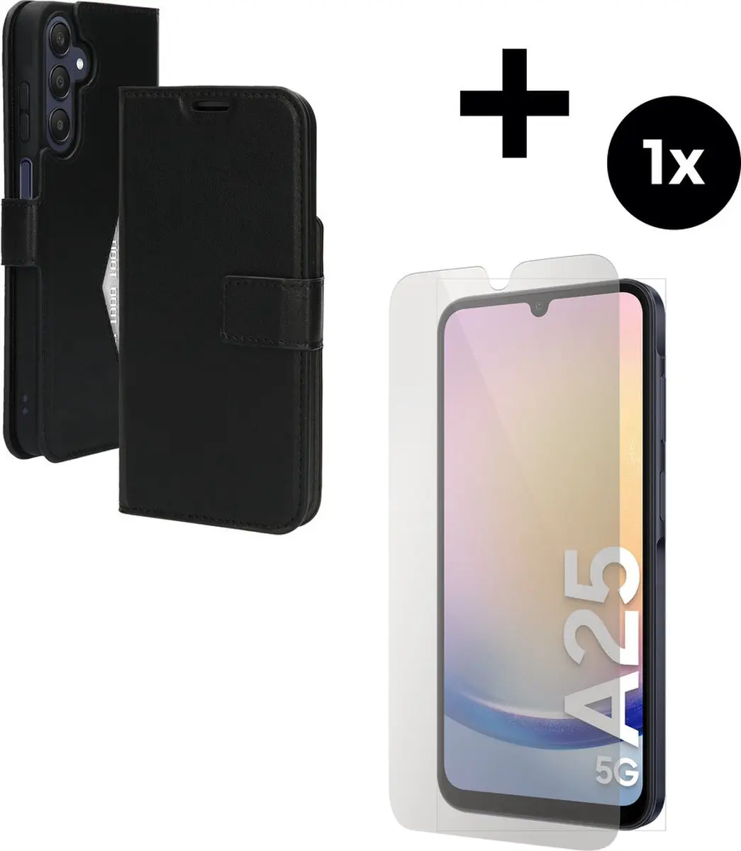 Mobiparts Classic Wallet Hoesje Samsung Galaxy A25