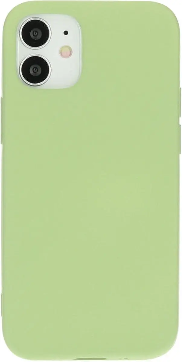 Mobiparts MP-108538 Hoesje iPhone 12/12 Pro - Siliconen - Groen