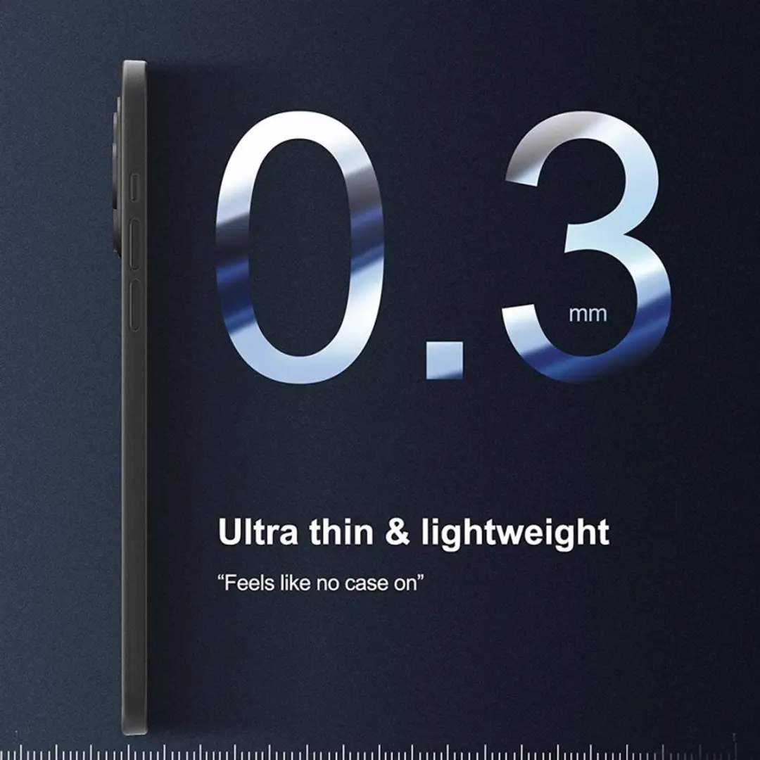 MobiQ 13-02169 Ultra Dun Hoesje - iPhone 14 Pro Max - Zwart