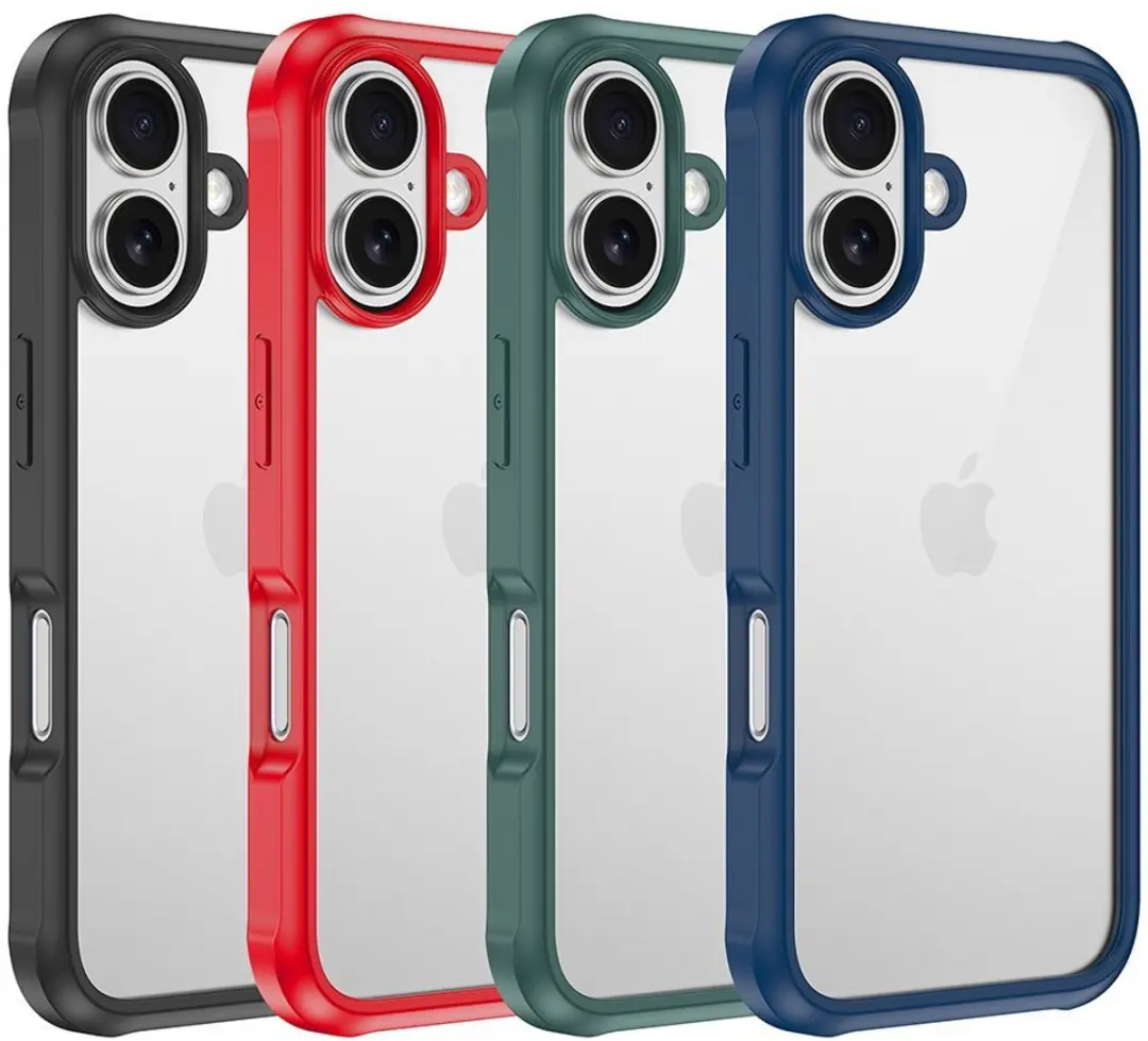 MobiQ Rugged 360° Full Body Hoesje iPhone 17 - 46-01170 - Zwart