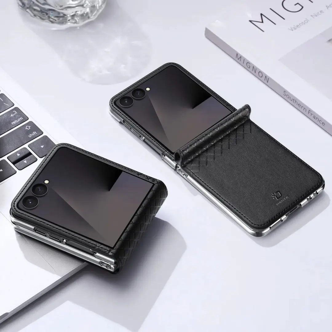 Dux Ducis Hoesje Samsung Galaxy Z Flip8 - Zwart