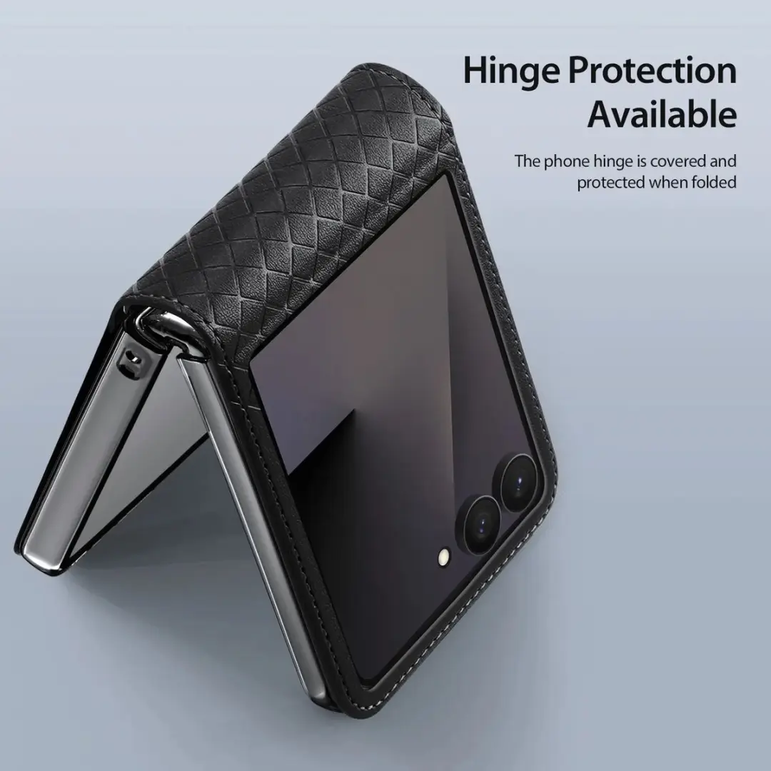Dux Ducis Hoesje Samsung Galaxy Z Flip8 - Zwart