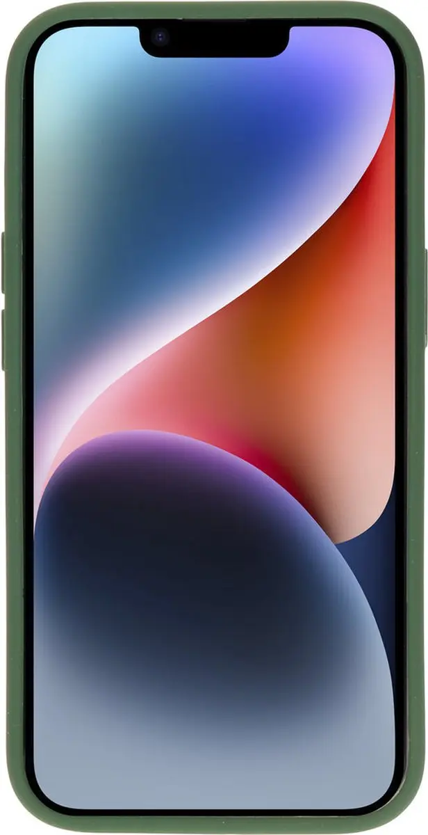 Mobiparts MP-124131 Hoesje iPhone 14 - Siliconen - Groen - afbeelding 6 van 6