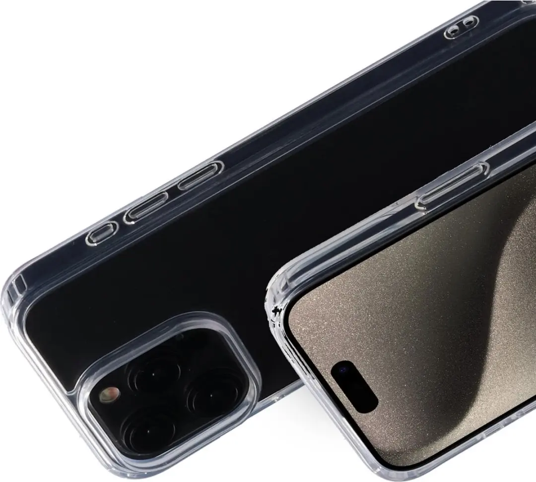 Mobiparts MP-126139 Hoesje iPhone 15 Pro Max - Transparant