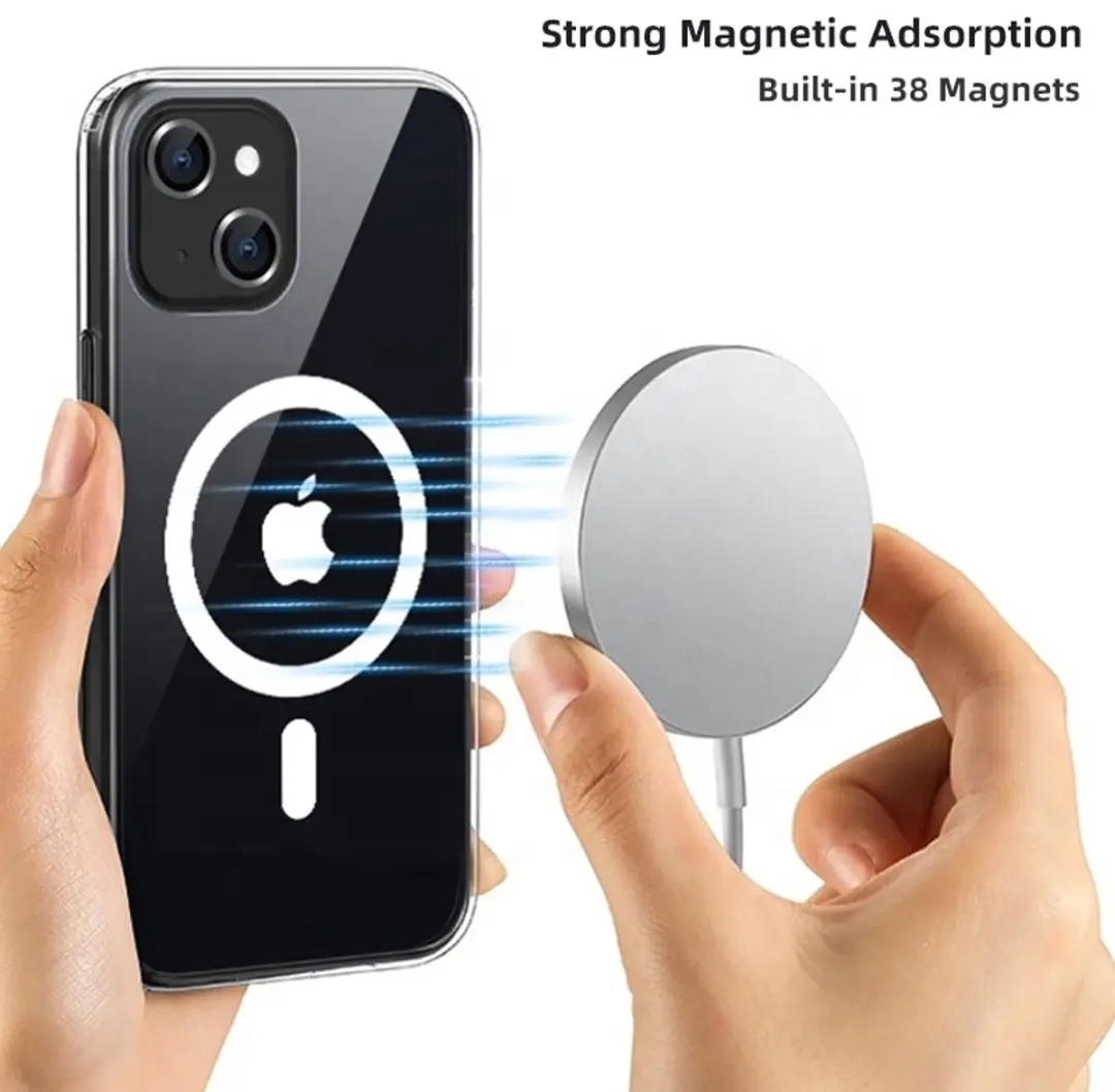 MobiQ iPhone 14 Plus Hoesje 13-01955 - Transparant