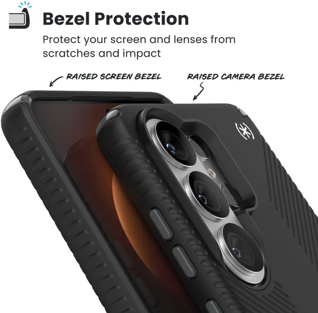 Speck Presidio2 Grip 151062-3205 Hoesje - Samsung Galaxy S26 Ultra - Zwart