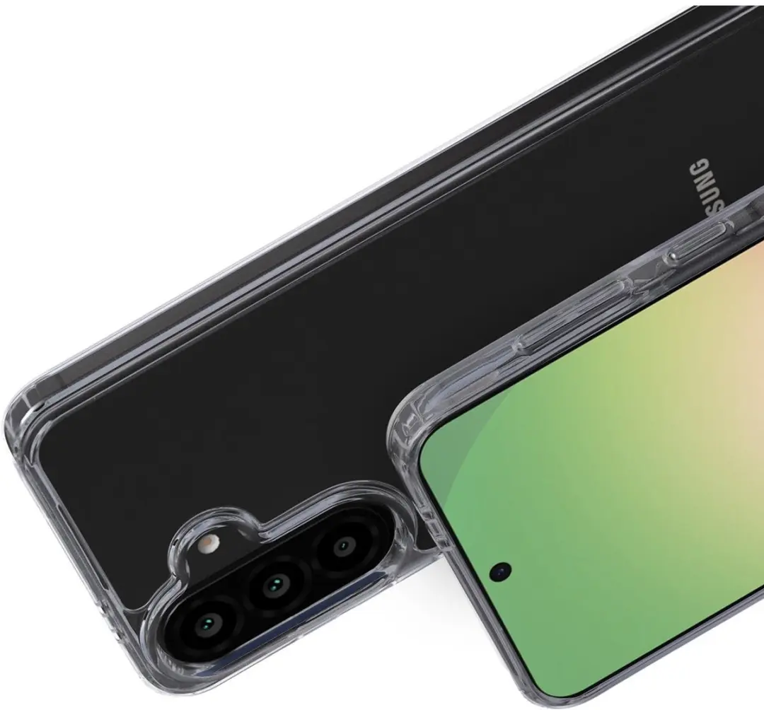 Mobiparts Hoesje Samsung Galaxy A56 Hardcover MP-128746 - Transparant