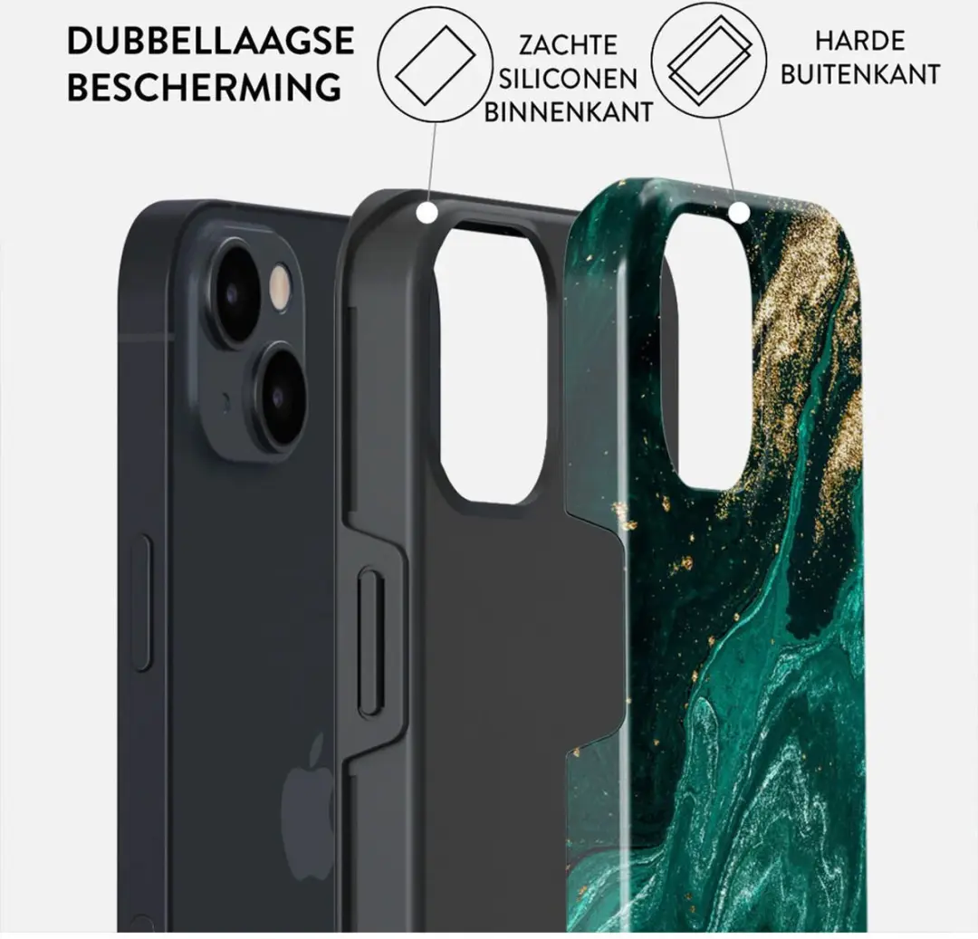 Burga Telefoonhoesje iPhone 16 MagSafe - Emerald Pool
