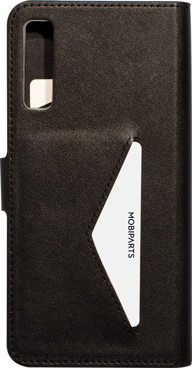 Mobiparts MP-84122 Hoesje Samsung Galaxy A7 (2018) - Wallet - Zwart