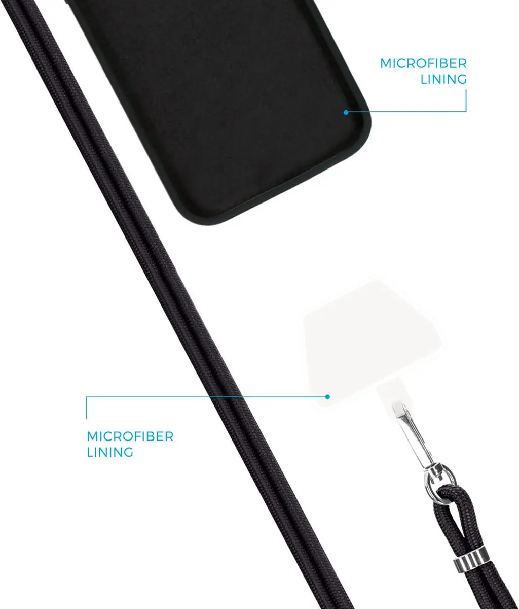 Mobiparts Siliconen Hoesje MP-124788 iPhone 14 - Zwart
