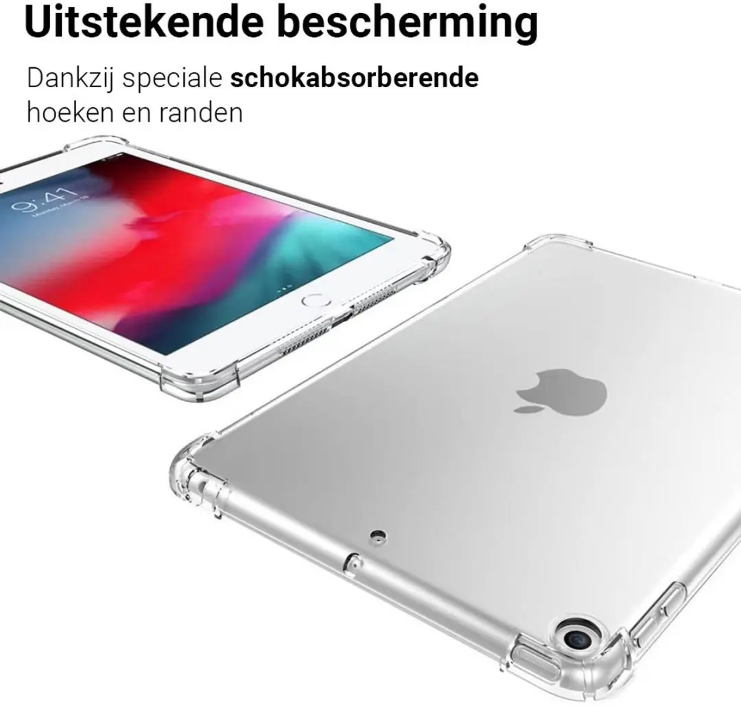 MobiQ Transparante Backcover 46-00482 - iPad 10.2 inch