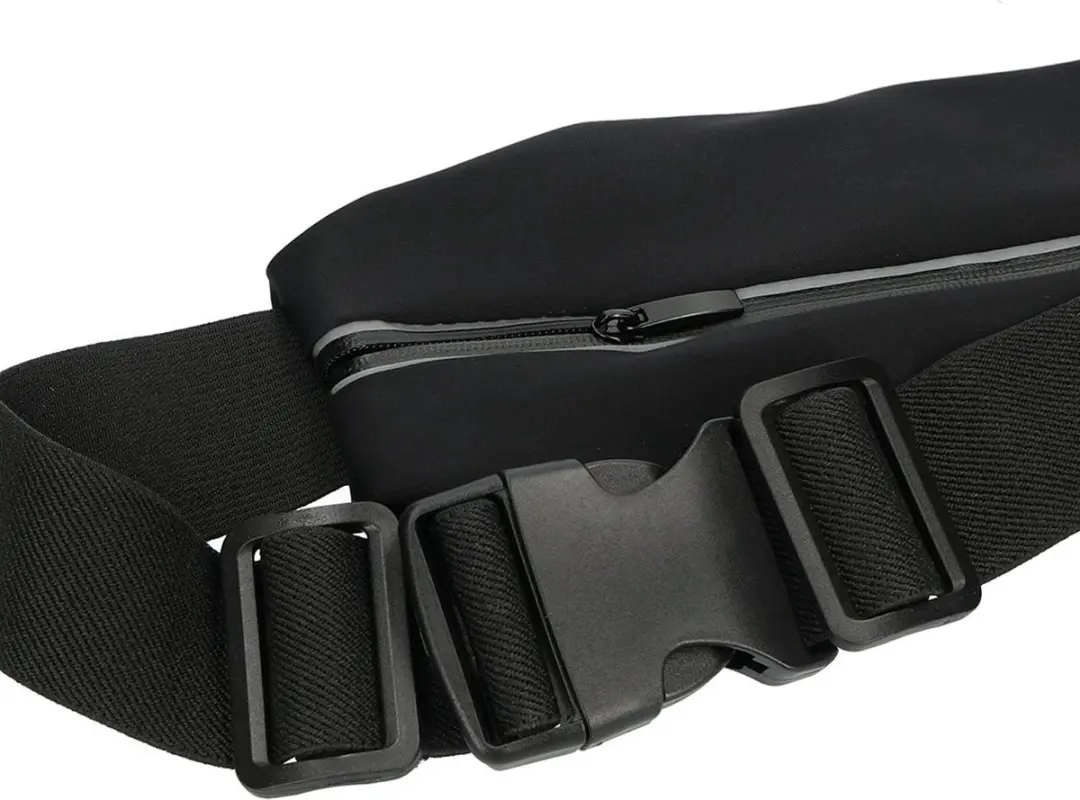 Mobiparts Comfort Fit Sport Belt MP-128605 - Zwart