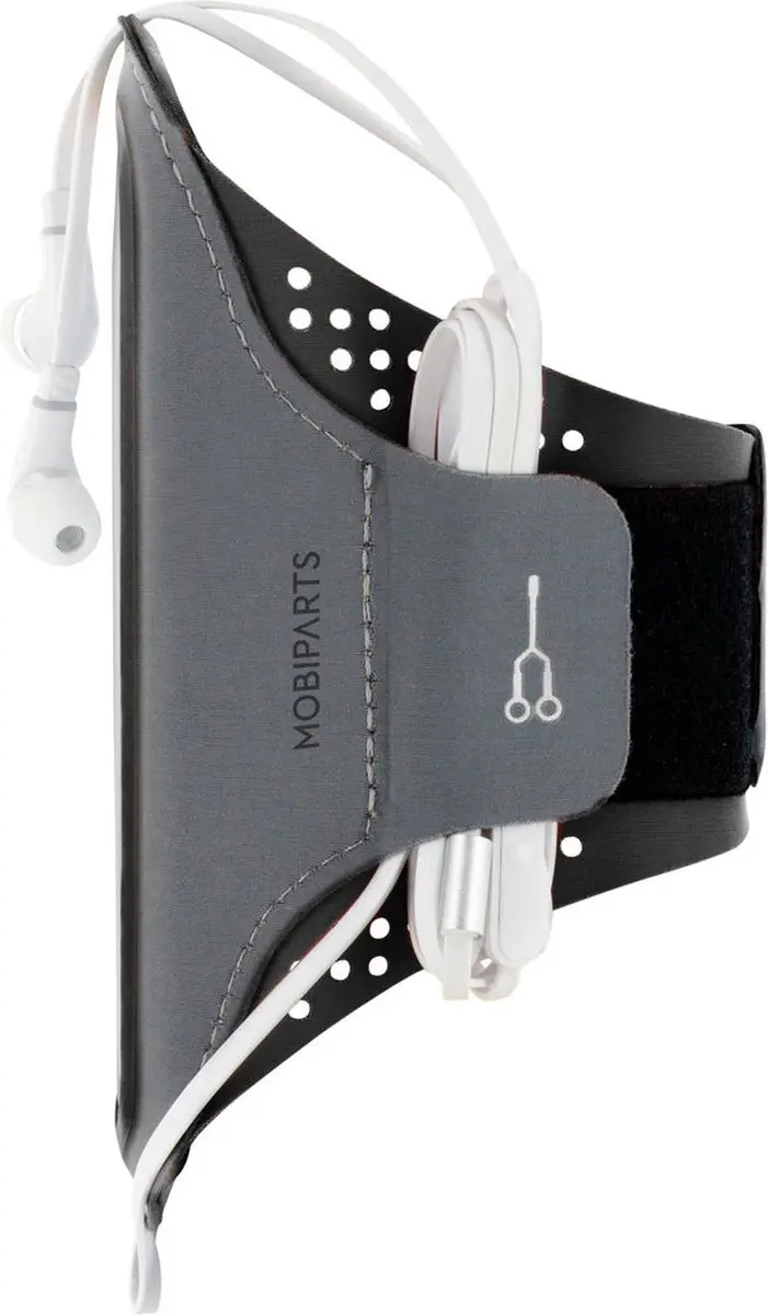 Mobiparts Hardlooparmband MP-122399 - Zwart