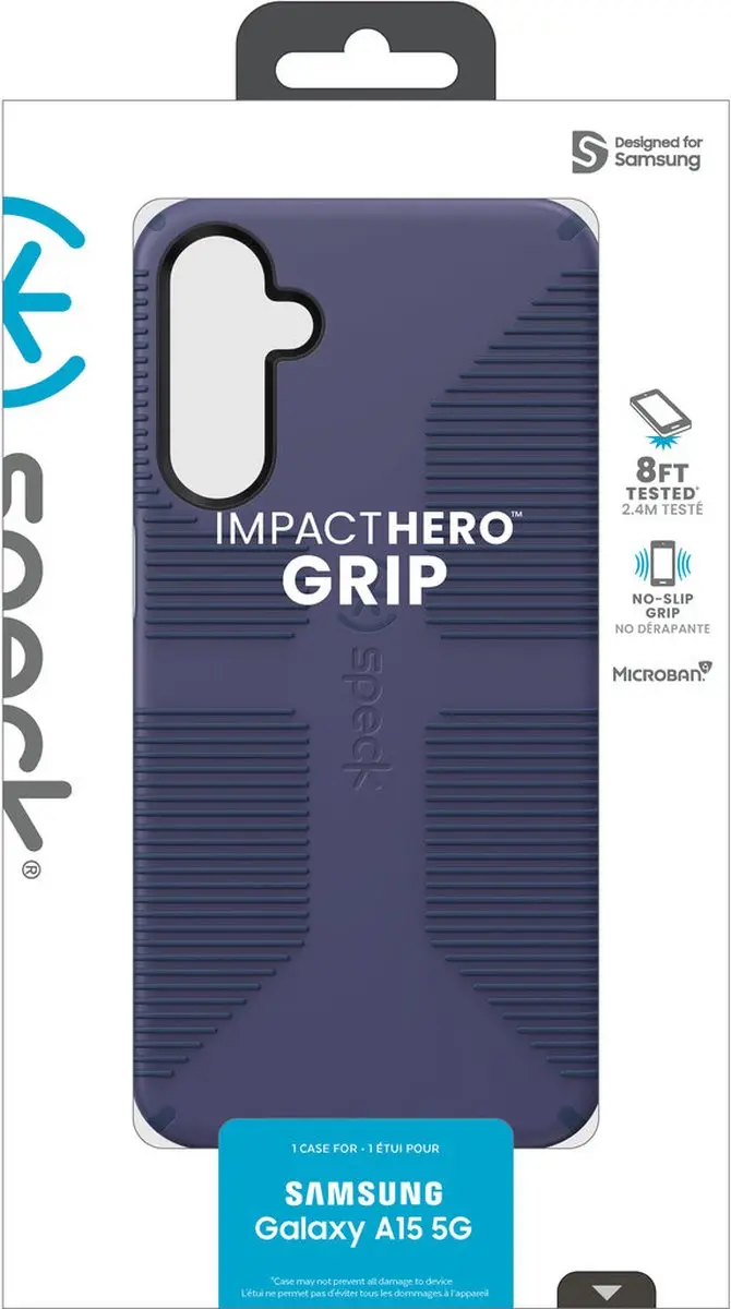 Speck Impact Hero 150607-3135 Hoesje - Samsung Galaxy A15 5G - Blauw
