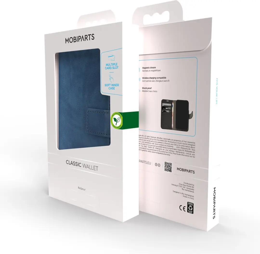 Mobiparts Classic Wallet Hoesje iPhone 12 Pro Max MP-5000217 - Blauw