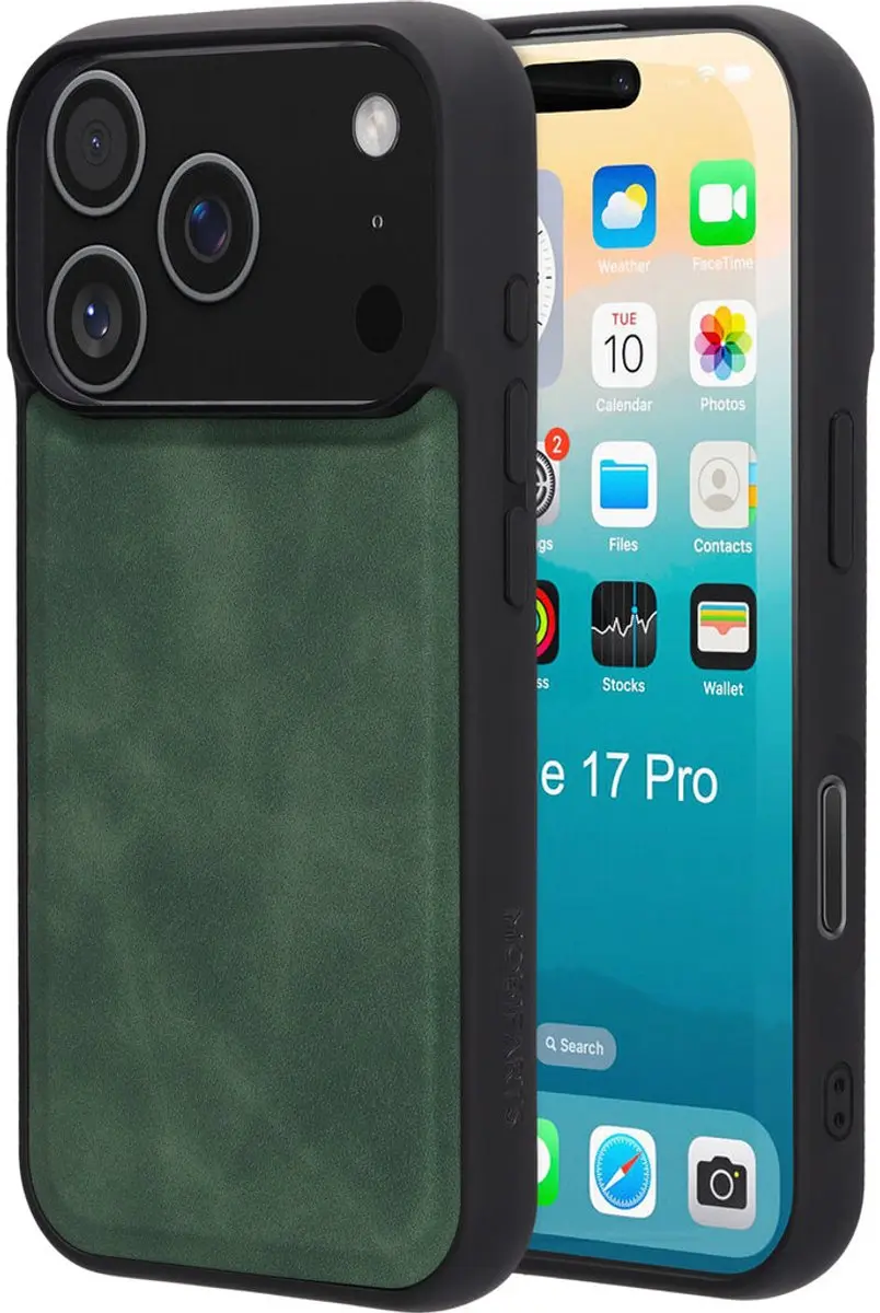 Mobiparts Classic Backcover geschikt voor Apple iPhone 17 Pro Emerald