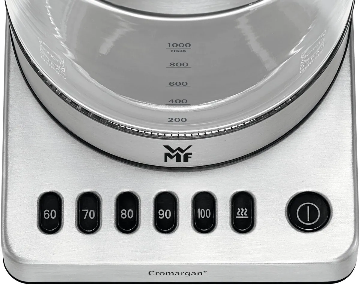 WMF KITCHENminis Thee- en Waterkoker 1L - RVS