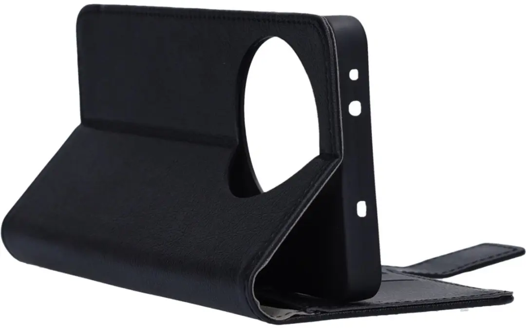 Mobiparts Hoesje OnePlus 13R Wallet Eco Leer - 3 Pasjes - Zwart