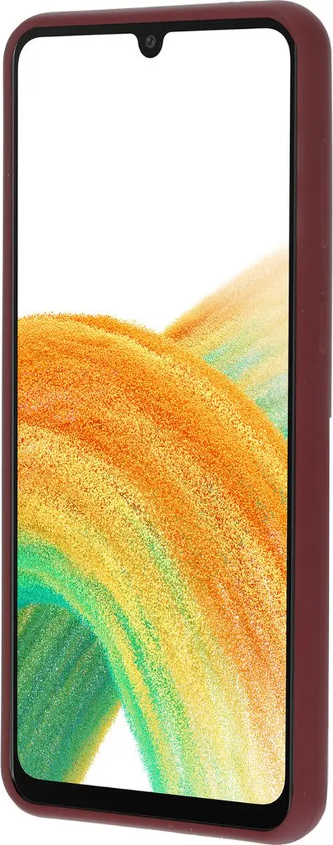 Mobiparts Hoesje Samsung Galaxy A33 5G - MP-121889 - Paars/Rood