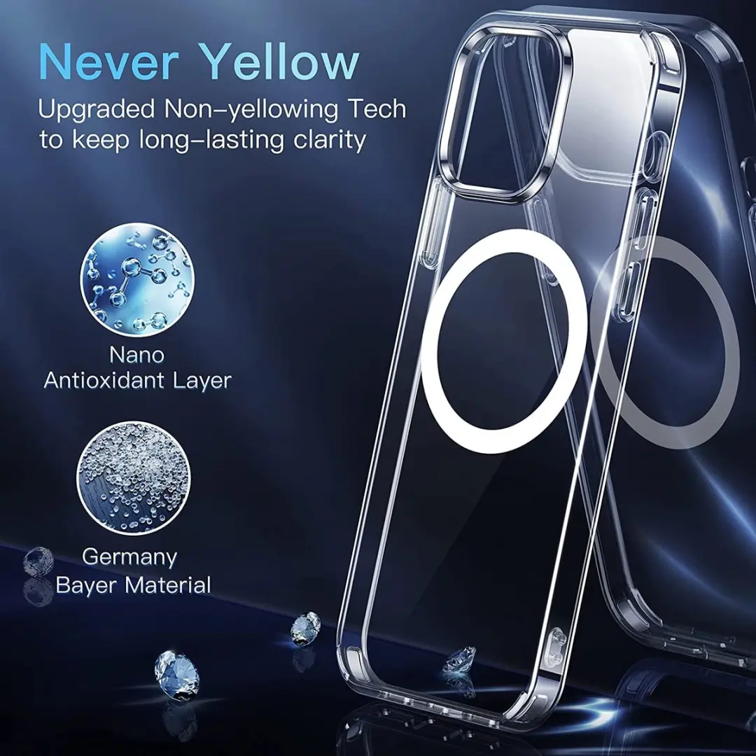 MobiQ Hoesje iPhone 13 Pro Max 13-01707 - Transparant