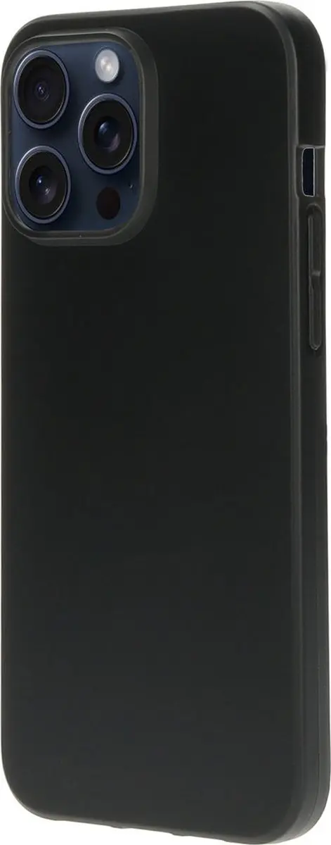 Mobiparts MP-124362 Hoesje iPhone 15 Pro Max - Zacht TPU - Zwart