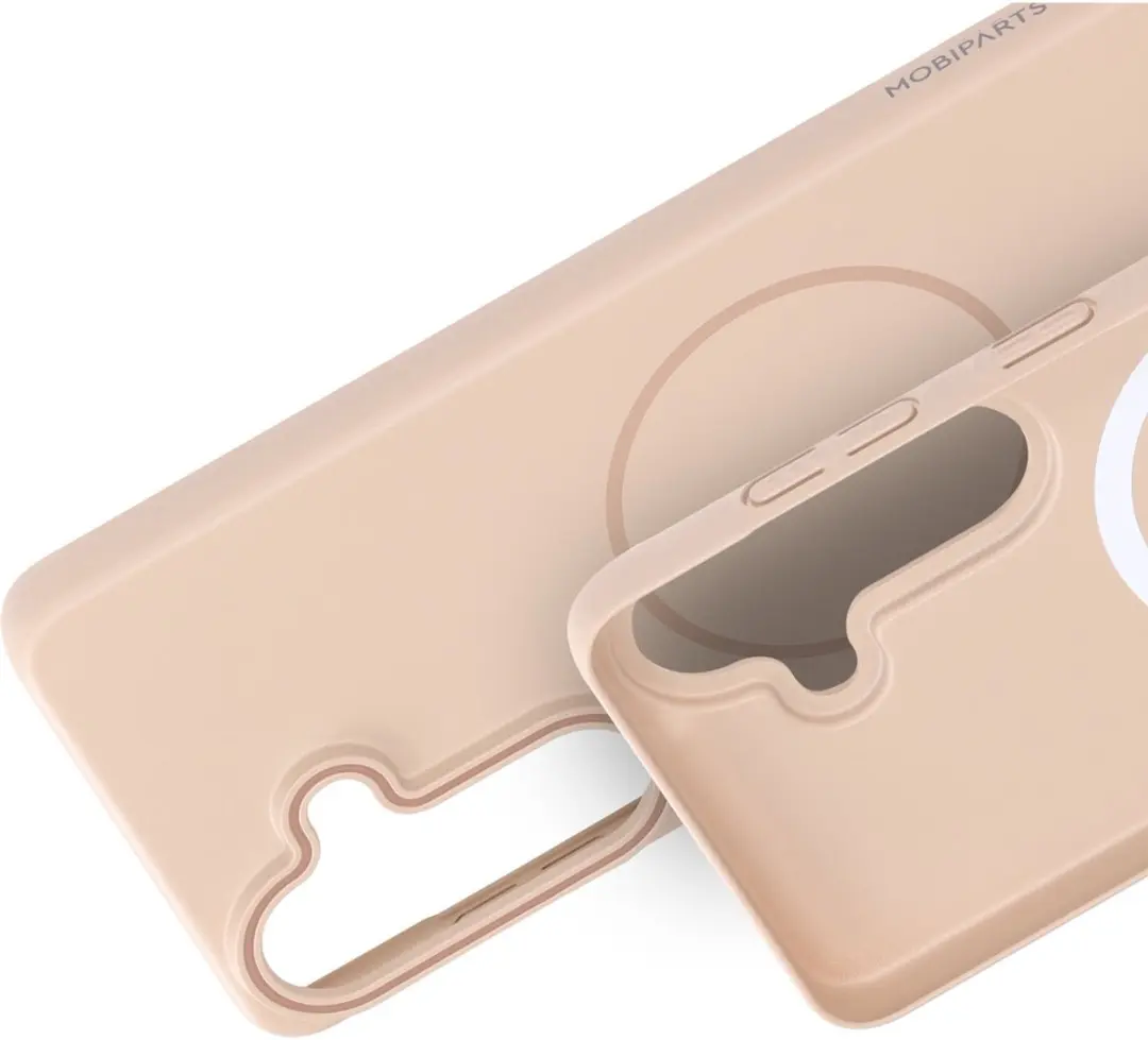 Mobiparts Slim Line Case Samsung Galaxy S26 - MagSafe - Beige - MP-131561