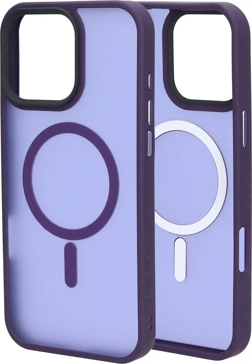 Mobiparts MP-127224 Hoesje iPhone 16 Pro Max - MagSafe - Paars - afbeelding 6 van 6