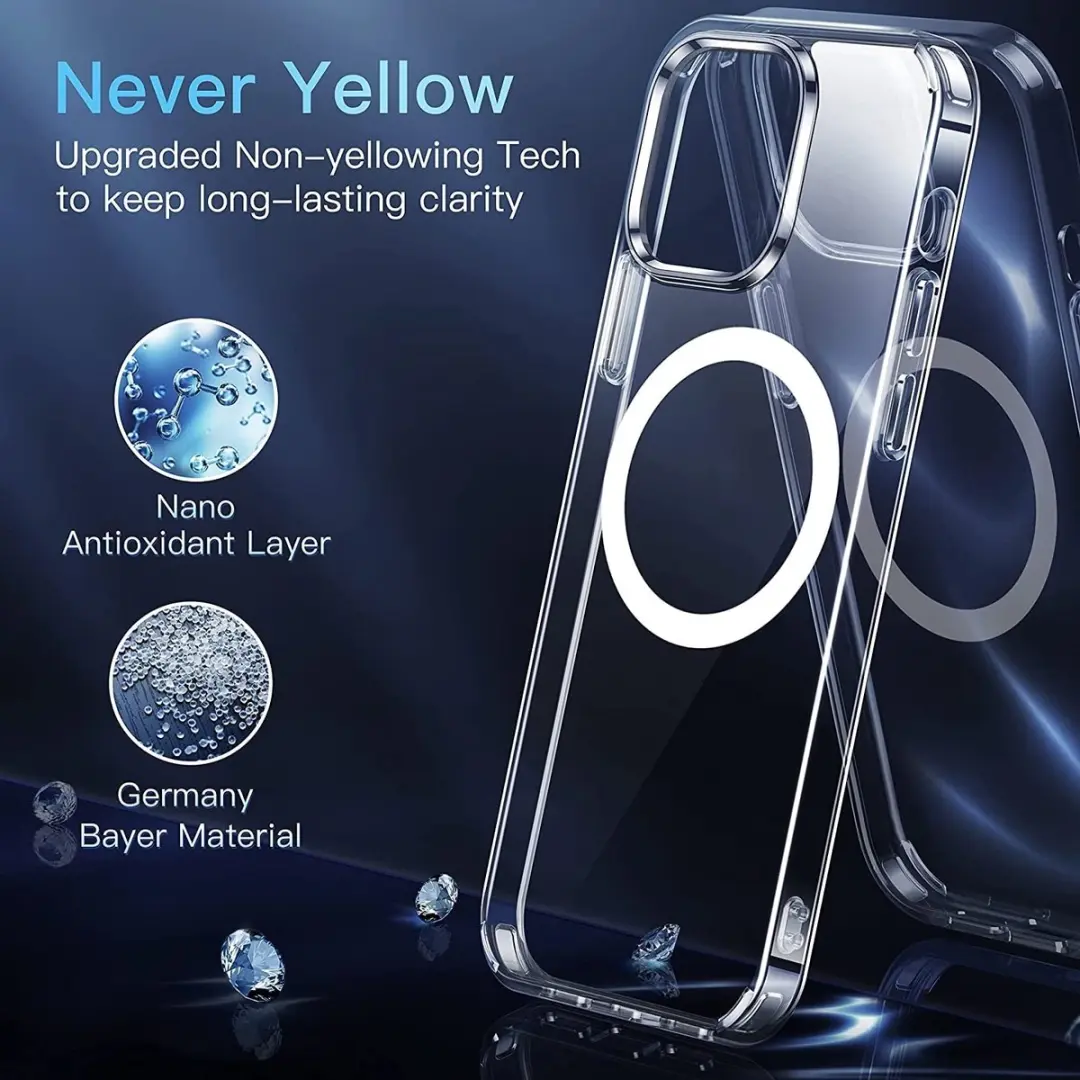 MobiQ iPhone 14 Pro Max Hoesje 13-02231 - Transparant