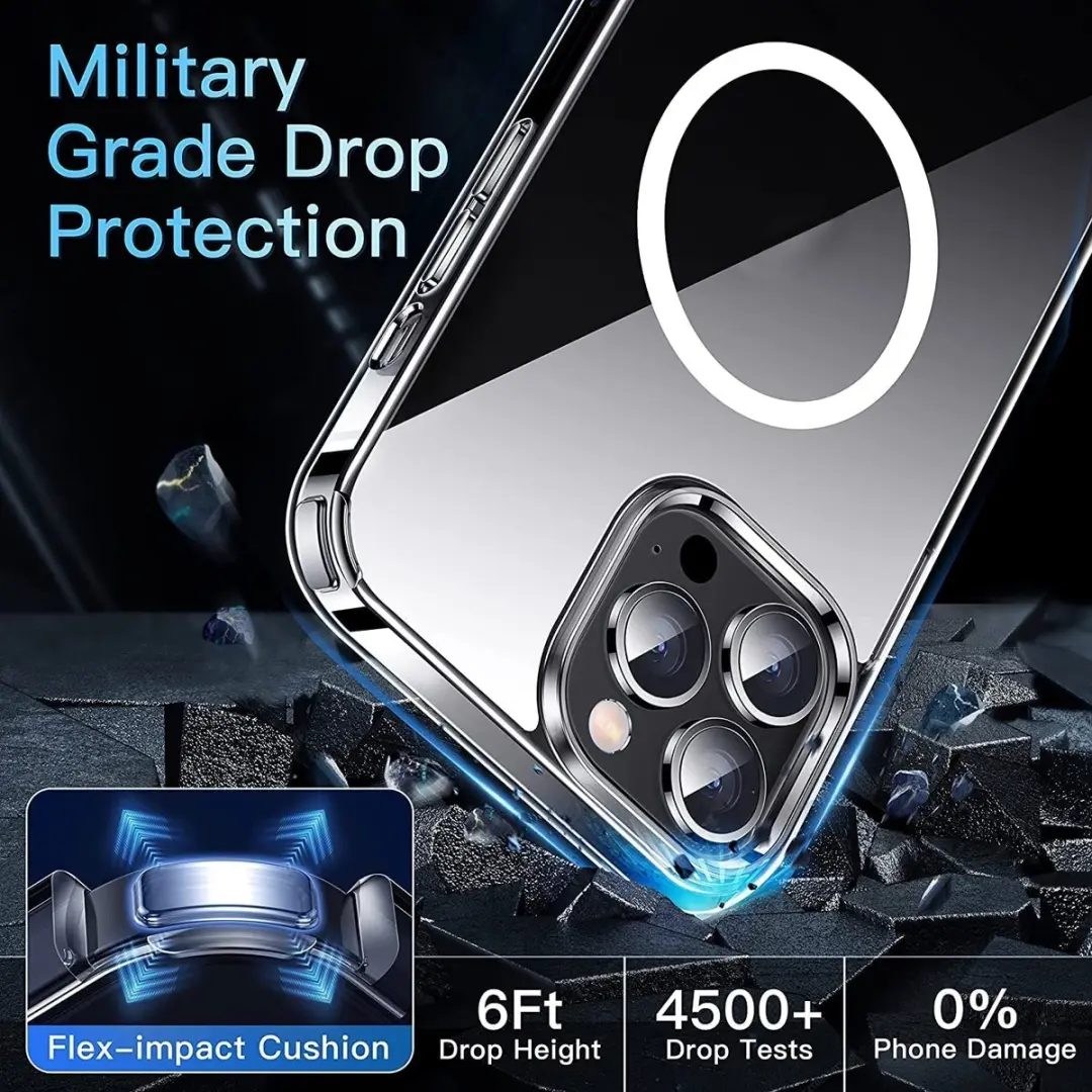MobiQ iPhone 14 Pro Max Hoesje 13-02231 - Transparant