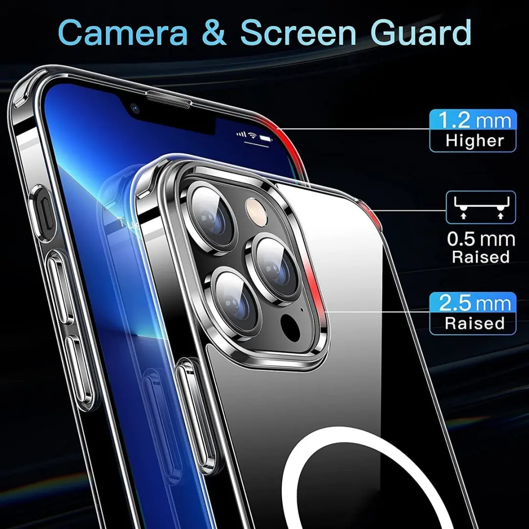 MobiQ iPhone 14 Pro Max Hoesje 13-02231 - Transparant