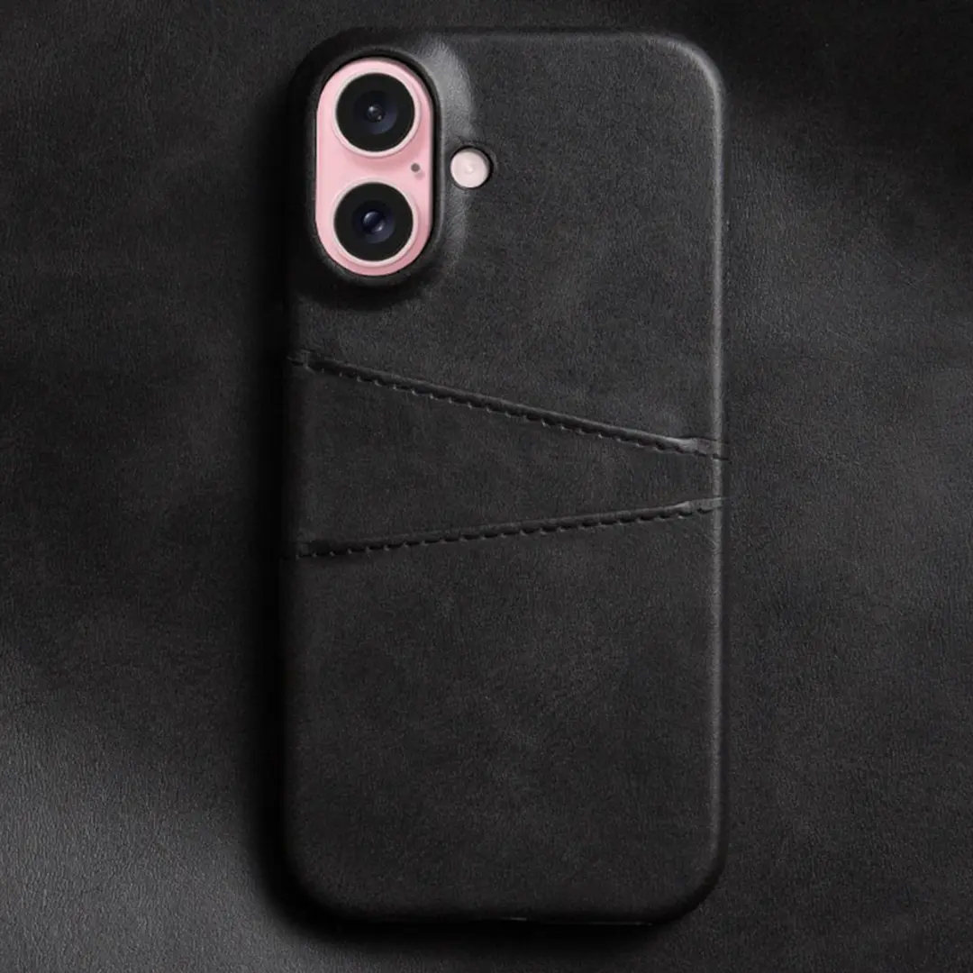 MobiQ 46-00157 Hoesje iPhone 16 Plus - Zwart