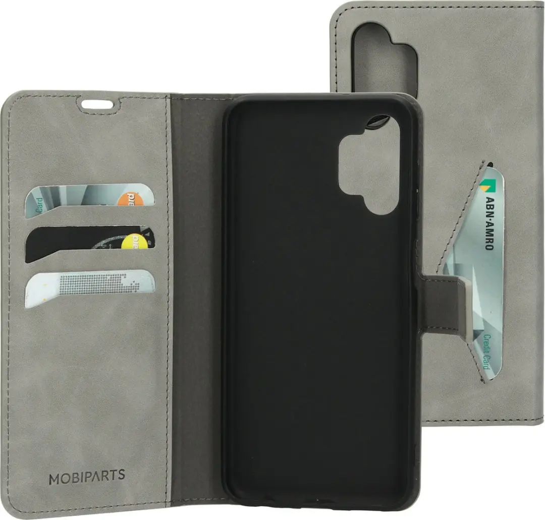 Mobiparts MP-121904 Hoesje Samsung Galaxy A13 4G - Wallet - Grijs
