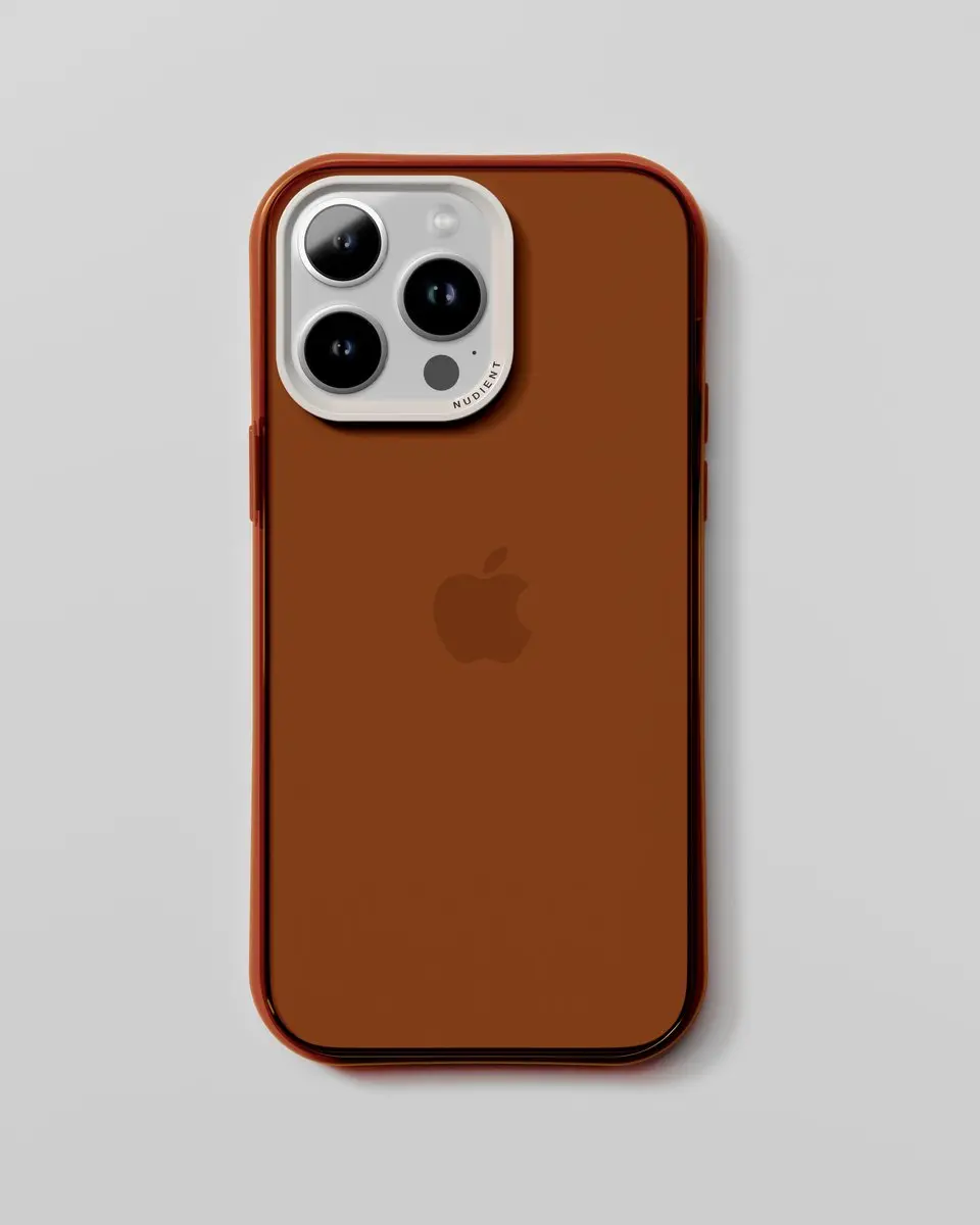 Nudient Form Case iPhone 14 Pro Max - MPN 00-013-0054-0064 - Bruin/Transparent