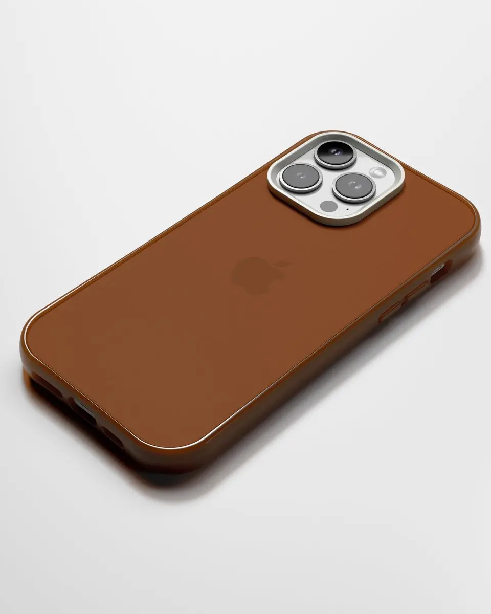 Nudient Form Case iPhone 14 Pro Max - MPN 00-013-0054-0064 - Bruin/Transparent
