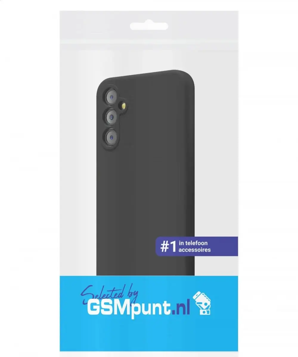 Selected Hoesje Samsung Galaxy A14 Back Cover - Dun TPU Zwart