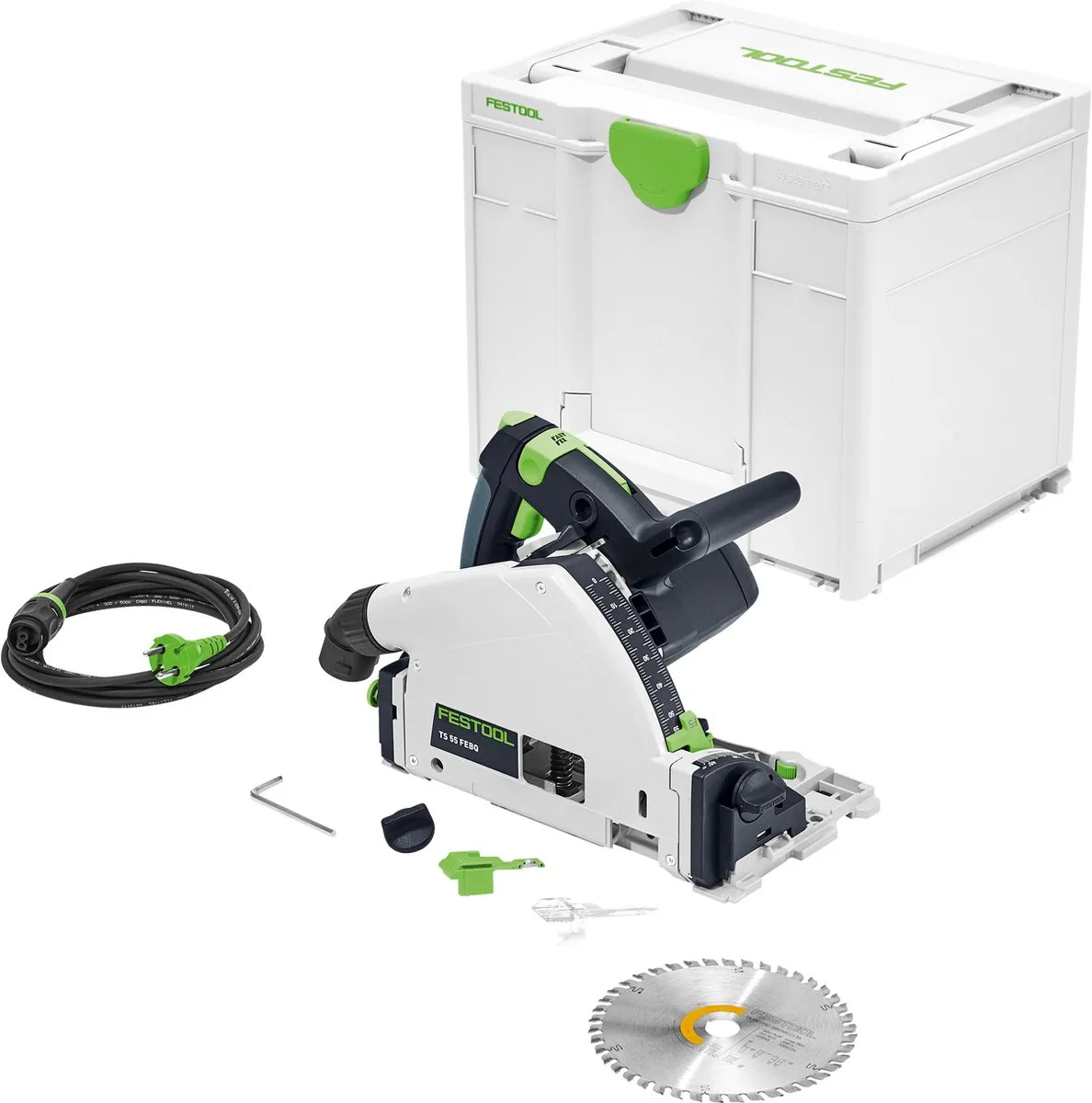 Festool TS 55 FEBQ-Plus Invalcirkelzaagmachine 1200W - 160mm