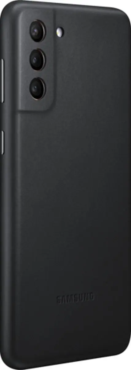 Samsung Leather Hoesje S21 Plus - Zwart - afbeelding 6 van 6