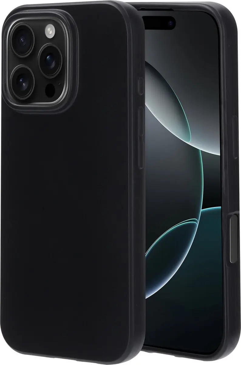Mobiparts MP-127187 Hoesje iPhone 16 Pro - Zacht TPU - Zwart - afbeelding 6 van 6