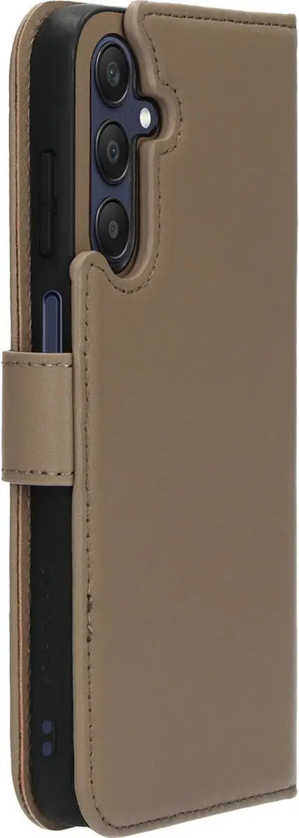 Mobiparts MP-125672 Hoesje Samsung Galaxy A25 - Wallet 2-in-1 Beige
