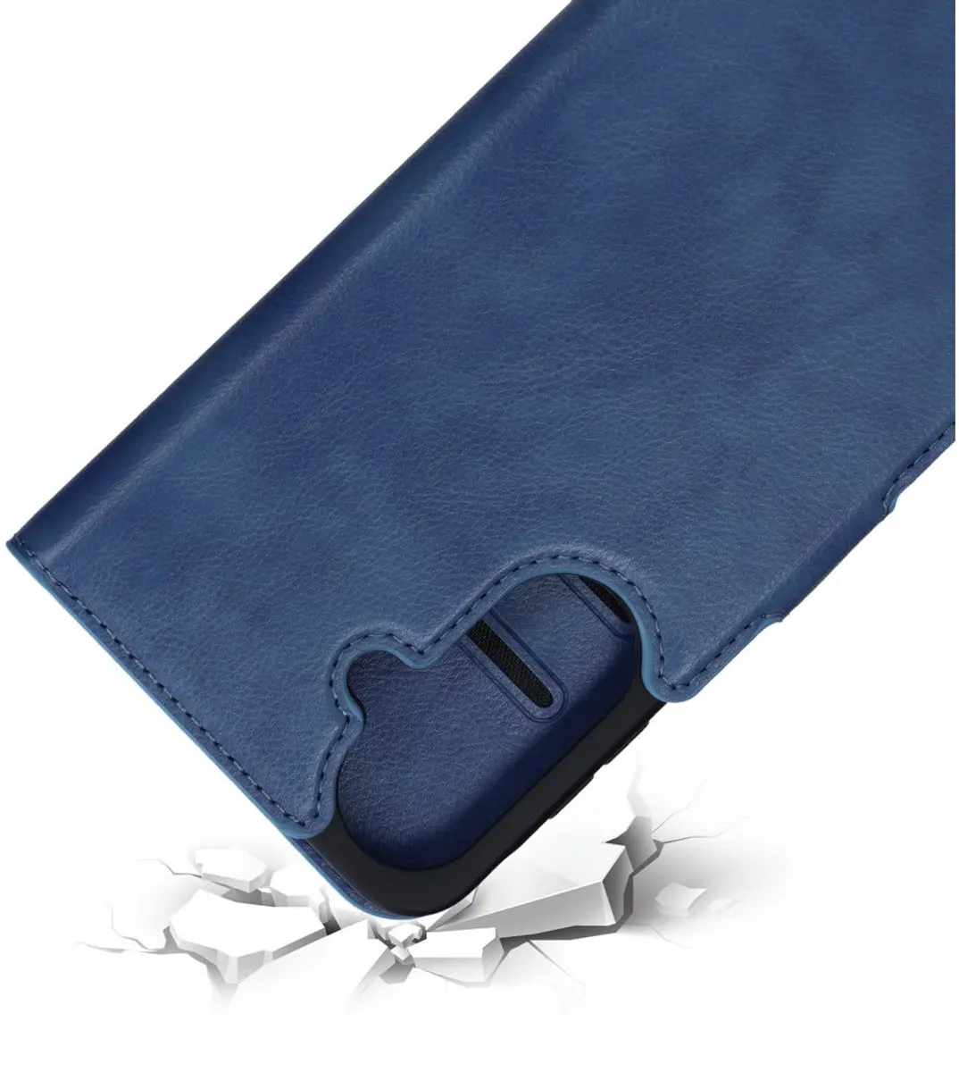 Mobiparts MP-132323 Hoesje Samsung Galaxy A27 - Wallet - Blauw
